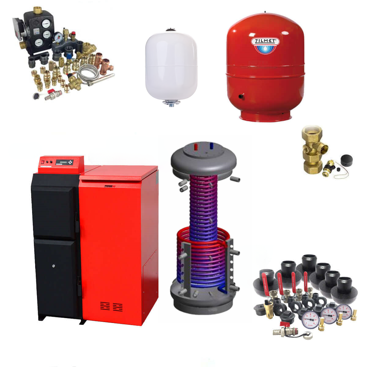 Thermoflux Heizsystem 🏠 mit Hygienespeicher 🚰 und Zubehörteilen für effiziente Wärmequellen 🔥