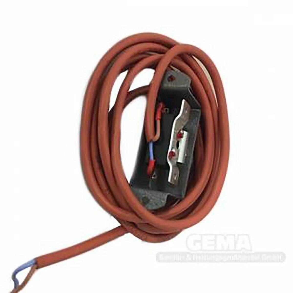 Blaue Irleh Plus Feststoffvergaserkessel Kabel mit offenen Drähten und Anschlussklemme