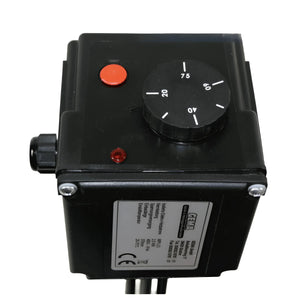 Heizstab Heizpatrone 9 kW AG 1 ½“ mit Isoliertrennung Notheizung.