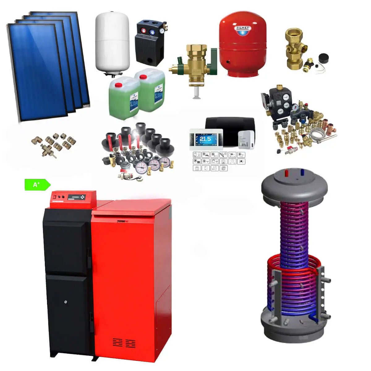 Komplettpaket Solarthermie - GEMA Shop