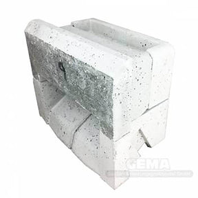 Viadrus U22 Schamottstein oben hinten.