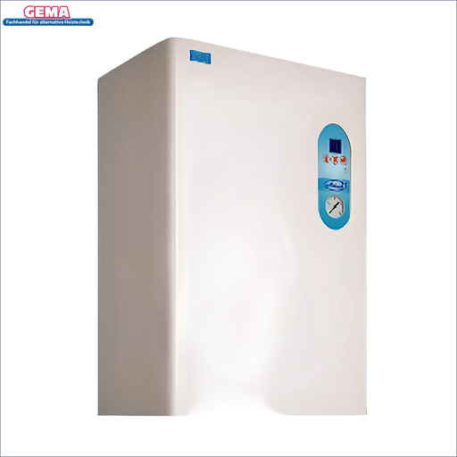 Weißer wandmontierter Wasserkocher für Elektrokessel ATTACK Electric Exellent 8 kW