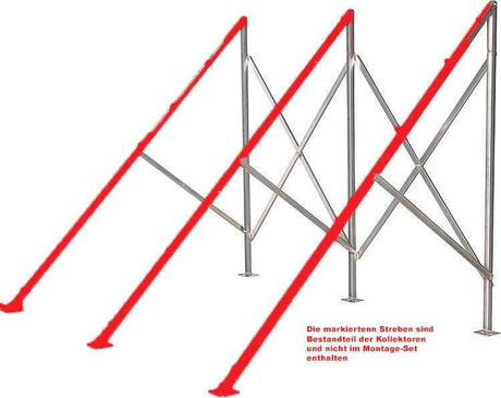 Solarpaket Röhrenkollektor HP30 Flachdach 9,78 m².