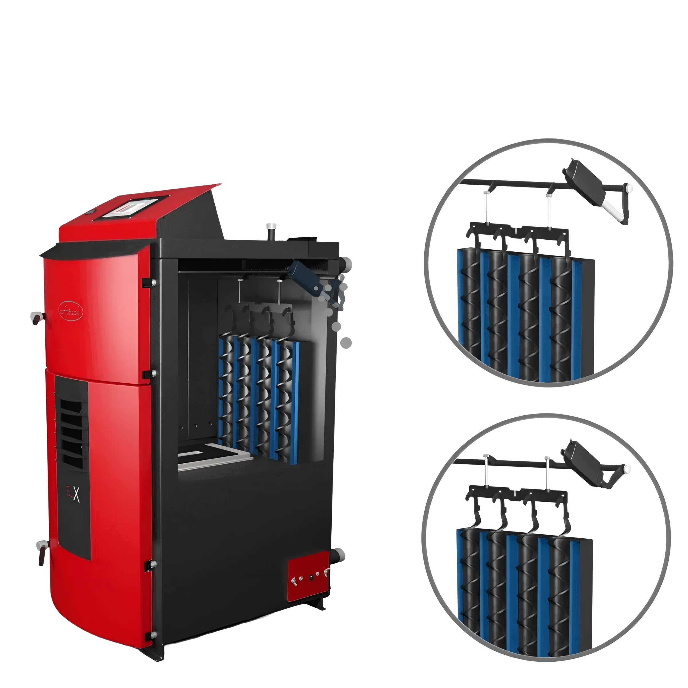 Holzvergaserkessel Attack SLX Profi 🔥 mit robuster Bauweise und innovativer Technologie für effiziente Heizlösungen.