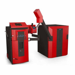 Attack SLX Kombikessel 35 kW - Holz und Pellet - Effizient & Vielseitig.