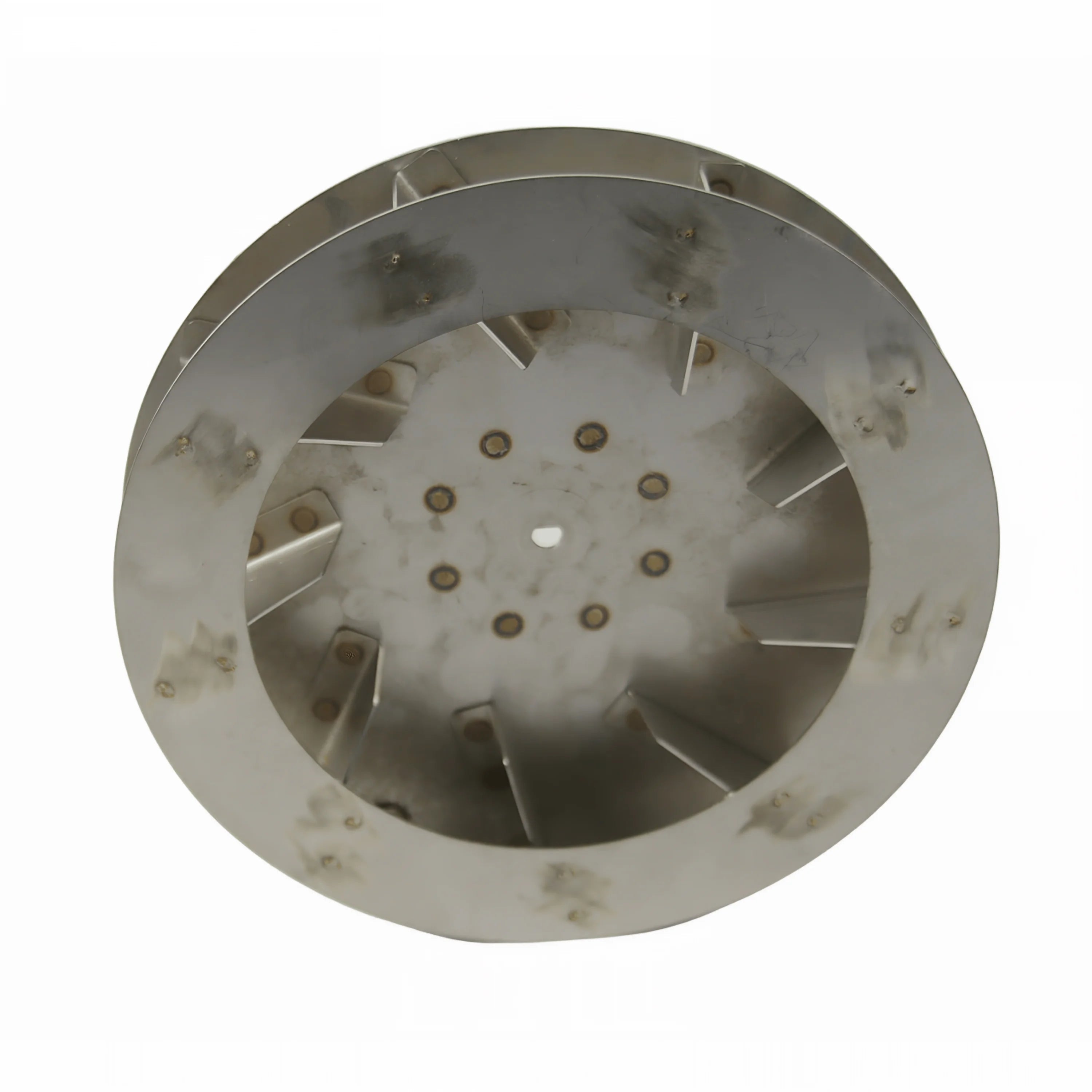 Támadás ventilátorkerék Ø170 mm fém radiális ventilátor az optimális légáramláshoz