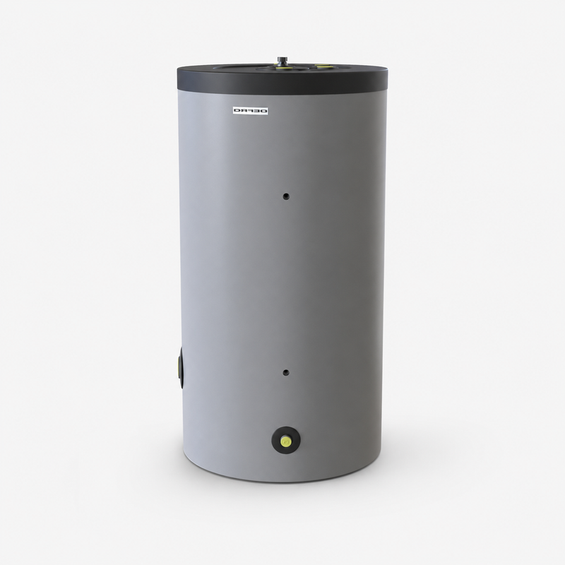 Defro Maxi hot water tank with high heat exchanger surface