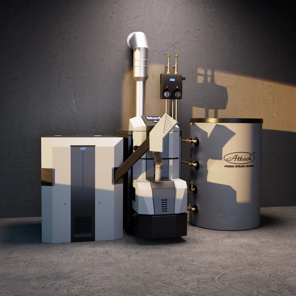 Pelletkessel Attack Pellet 30 Automatik Plus – Robuust, Duurzaam en Efficiënt