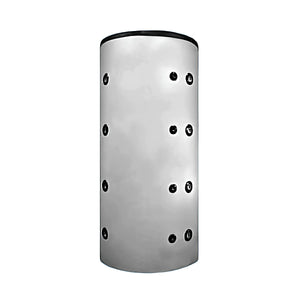 Hygienespeicher für Pelletheizung Thermoflux Pelling 35 ECO, Edelstahl, effizienter Wärmespeicher, Kompakt und modern.