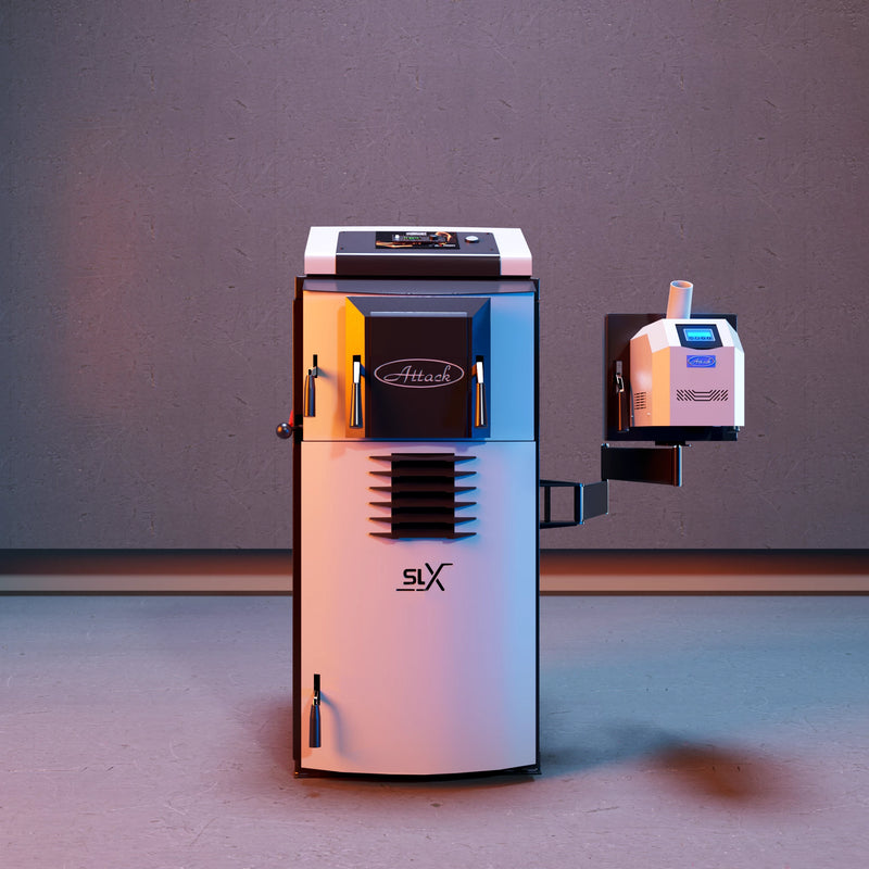 Attack SLX Kombikessel 20 kW – Hout en pellets – Efficiënt & veelzijdig
