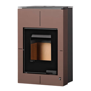 Vario Saporo 🌊 Kaminofen von Aquaflam, 11 kW Leistung, robustes Design, ideal für Heizungssysteme.