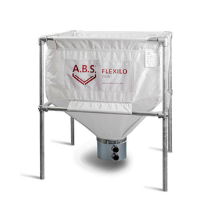 Pelletsilo Flexilo MINI mit Absaugtopf/Schneckenkasten.