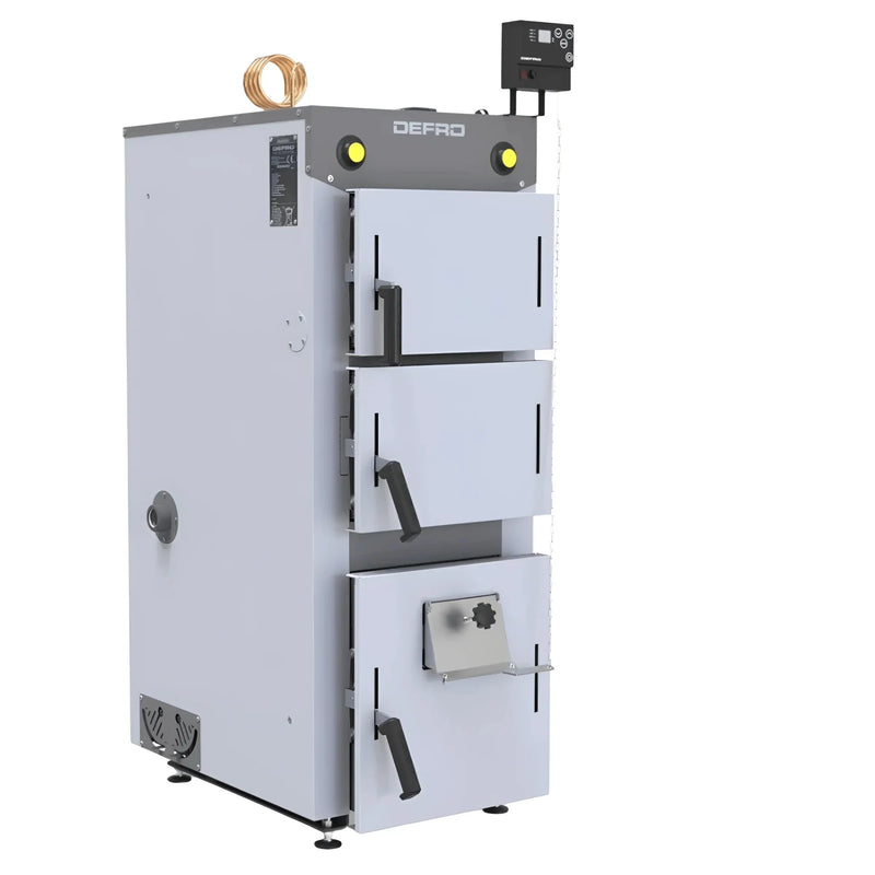 Defro Firewood Plus 24 kW dabiskās vilkmes katls – kompakts, efektīvs, izturīgs 🔥 - GEMA Shop