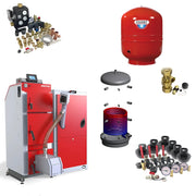 Defro Komfort Ekopell 14 kW Kombikessel mit moderner Holztechnik - GEMA Shop