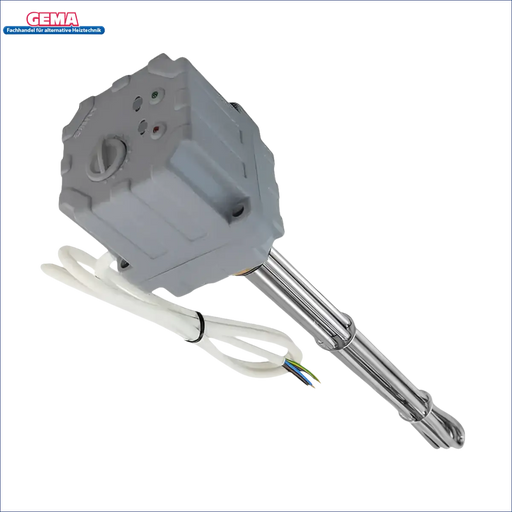 Graue Elektrobrennstoffbox mit Metall-Heizelement für Elektroheizstab 6,0 kW