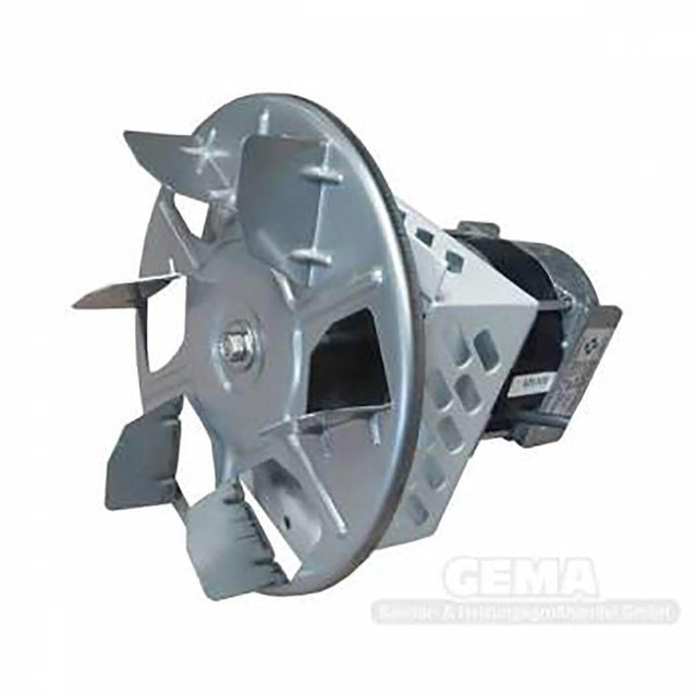 Saugzuggebläse für Festbrennstoffkessel Irleh Plus 20-40 kW.