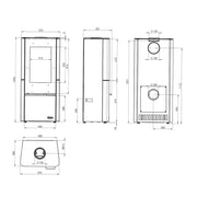 Fireplace Elite Oregon Kaminofen - GEMA Shop