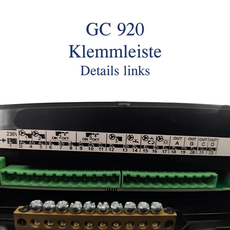 Gema Control 920 laikapstākļu vadīta apkures regulēšanas sistēma ar ecoNET300 tālvadību - GEMA veikals