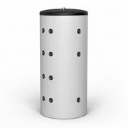 GEMA Shop Réservoir tampon à stratification Schönberg SPSRR 1500 en acier avec deux échangeurs thermiques et nombreuses connexions
