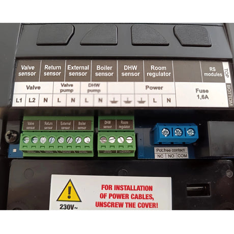 Heizkreisregler witterungsgeführt Mischventilregler Tech i - 1 CWU - GEMA Shop