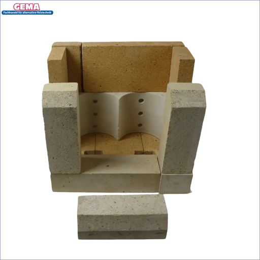 Firebrick combustion chamber für MPM DS Wood 10kW Schamottsteine komplett