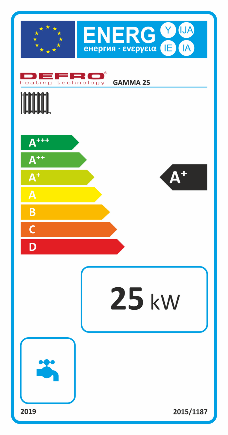 Pelletkessel DEFRO Gamma 25 kW - GEMA Shop