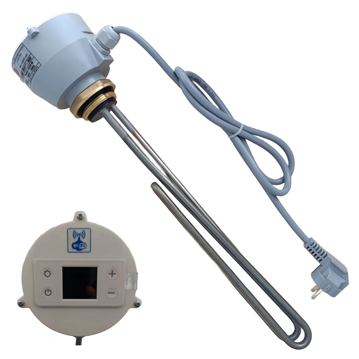 SMART Heizstab Heizpatrone 3 kW – Smarter Heizstab mit WLAN‑App‑Steuerung - GEMA Shop